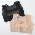 thumbnail image 6 of Women Brea Mash Lifting X Shaped Beautify Back Corset Chest Back Posture Correction Front Buckle Bra Bras Strapless for Women Bra's Bra to Make Look Smaller Womens Wireless Bra Bras Front Closure Bras, 6 of 7
