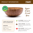 thumbnail image 5 of Rainforest Bowls Regular Original Coconut Bowl 2-Pack, 5 of 5