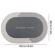 thumbnail image 3 of Alfombra antideslizante para el baño | Poliéster súper absorbente | Soporte de gel de sílice de goma de secado rápido | Alfombra de ducha de estilo moderno lavable | Pelo bajo | 15,8 x 23,6 in |, 3 of 7