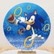 thumbnail image 3 of Suministros para fiesta de cumpleaños de Sonic The Hedgehog, fondo fotográfico redondo para fotografía, accesorios para baby shower, pancarta, decoración de escenario, 3 of 4