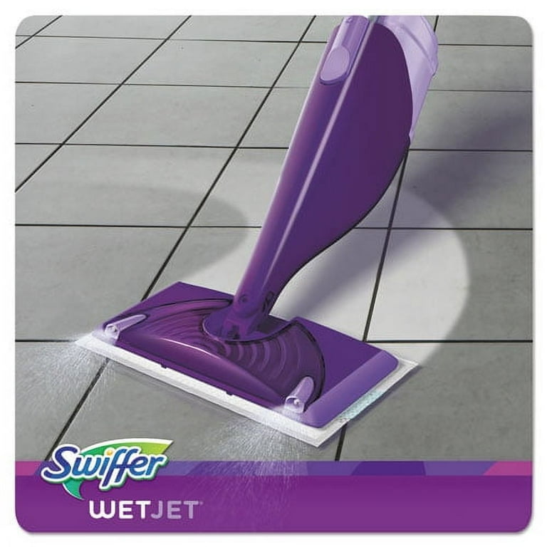 WetJet Mop, 11 x 5 White Cloth Head, 46 WetJet Mop, 11 x 5 White Cloth Head, 46