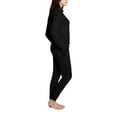 thumbnail image 2 of Blis Women's and Women's Plus Sleep Long Sleeve Pajama Jogger Set, 2 of 3