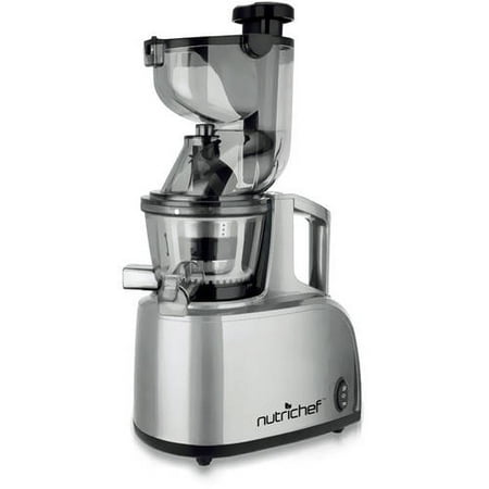 NutriChef Countertop Masticating Slow Juicer/Juice and ...
