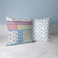thumbnail image 4 of Bouquet Haven Throw Pillow with Removable Cover in White 20x20, 4 of 6