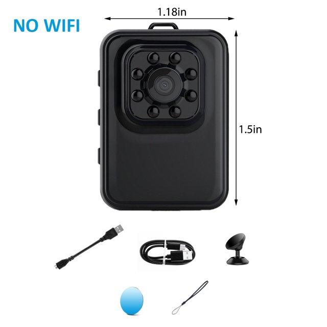 Cámara De Casa Inteligente Mini Baby Monitor Hd 1080P Visión Nocturna Detección De Movimiento Wifi Vigilancia De Seguridad Cámara Ip Methold EL011950-00