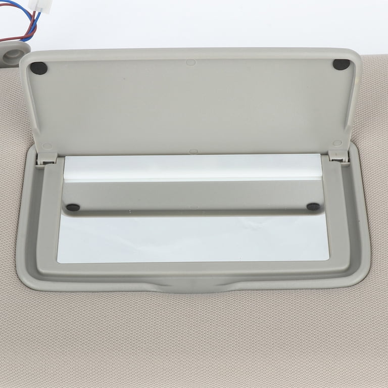 SCITOO Left Driver Side Sun Visor Assembly For 2006-2008 Hyundai Sonata (Gray, No Sunroof)