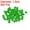 Green, variant on Uxcell Pom Felt Balls Fabric 1.5cm 15mm Green for Crafts Project DIY 300 Pcs