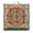 Vintage T, variant on Bohemian Vintage Meditation Pouf - Thick & Supportive Floor Cushion with Tribal Print & 9-Point Stitched Durability