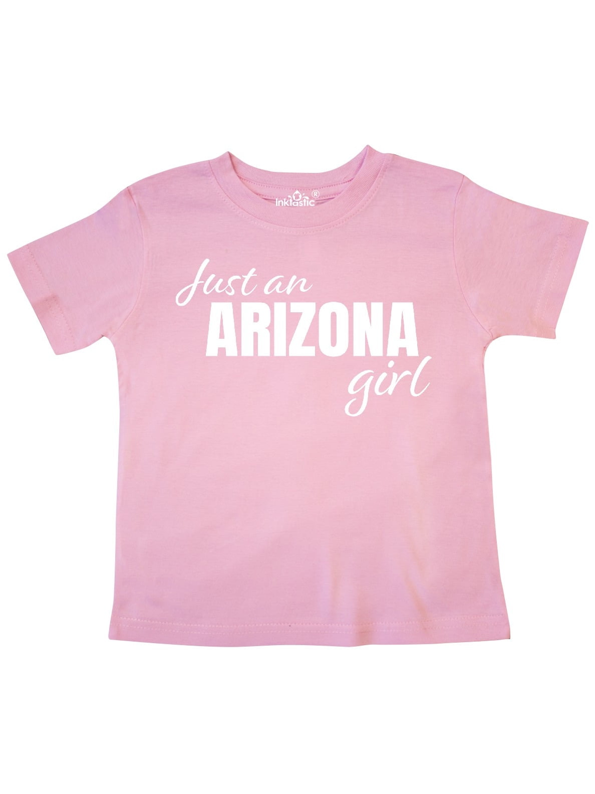 inktastic Just an Arizona Girl Born and Raised Toddler T-Shirt