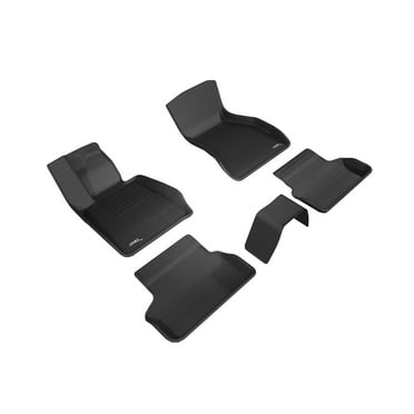3D MAXpider Custom Fit Kagu Floor Mat (Black) Compatible with BMW 5 Series (G30/G31) RWD 2017-2023 - R1 R2
