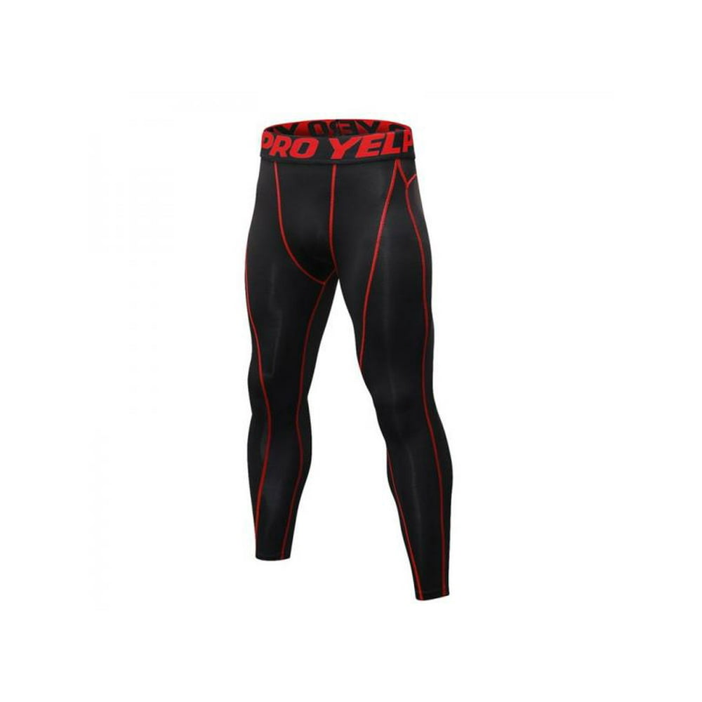 Men's Athletic Compression Pants Baselayer Quick Dry Sports Running Gym ...