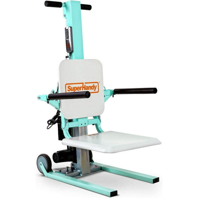 SuperHandy Electric Floor Lift for Seniors - Foldable, Adjustable Ergonomics, 330Lbs Weight Limit