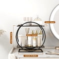 thumbnail image 3 of Perfume Organizer for Dresser, Black Bathroom Counter Organizer, 2 Tier Vanity Makeup Organizer, Bathroom Organizer and Storage for Skincare Cosmetic Perfume Display Stand for Bedroom Decor, 3 of 18