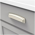 thumbnail image 4 of Hickory Hardware P3234-CH-5B 3 in. & 96 mm CC Bridges Cup Cabinet Pull, Polished Chrome - Pack of 5, 4 of 7