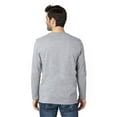 thumbnail image 2 of Threadfast Apparel Unisex Ultimate Long-Sleeve T-Shirt - HEATHER GREY - M, 2 of 3