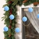 thumbnail image 5 of Xihbxyly Oferta Relampago Piezos, Terciopelo Flocadas, Bolas Decorativas, Plástico para Árbol de Navidad, Adornos Colgantes Decorativos para Árbol de Navidad 2,4 Pulgadas, 5 of 6