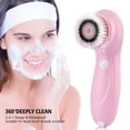 thumbnail image 2 of Musment Facial Cleansing Brush Advanced - Latest Technology & 3 Heads , USB Rechargeable, Electric Rotating Face - Ipx6 Waterproof, 2 of 7