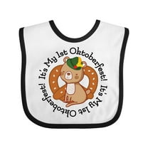Inktastic My 1st Oktoberfest Baby Bear Boys or Girls Baby Bib