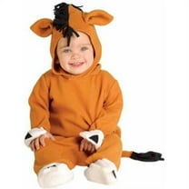 RUBIES II Baby Horse Costume with Horse Headpiece and Plush Carrot for Infants, 0-12 Months