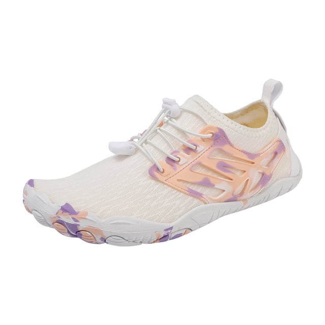 Chaussures de Sports Nautiques d'Extérieur Légères en Maille à Séchage Rapide à Enfiler Bout Rond Plates Confort Chaussures pour Femmes pour Plage Randonnée Randonnée