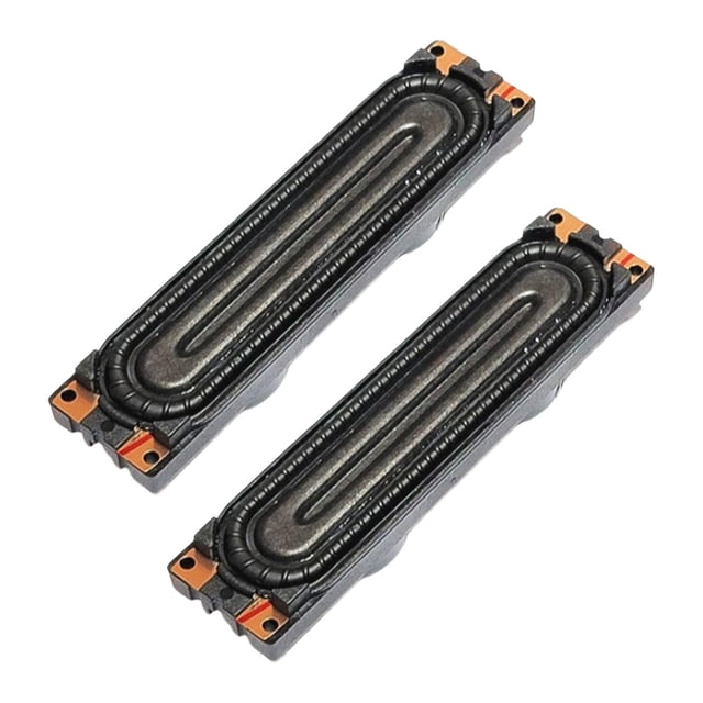 Quzzie TV Speaker Core Replacement Part, TV Accessory, Speaker Component Made of Metal PP Construction for Easy Maintenance, for Home Use, Repair, Replacemen 2Pcs