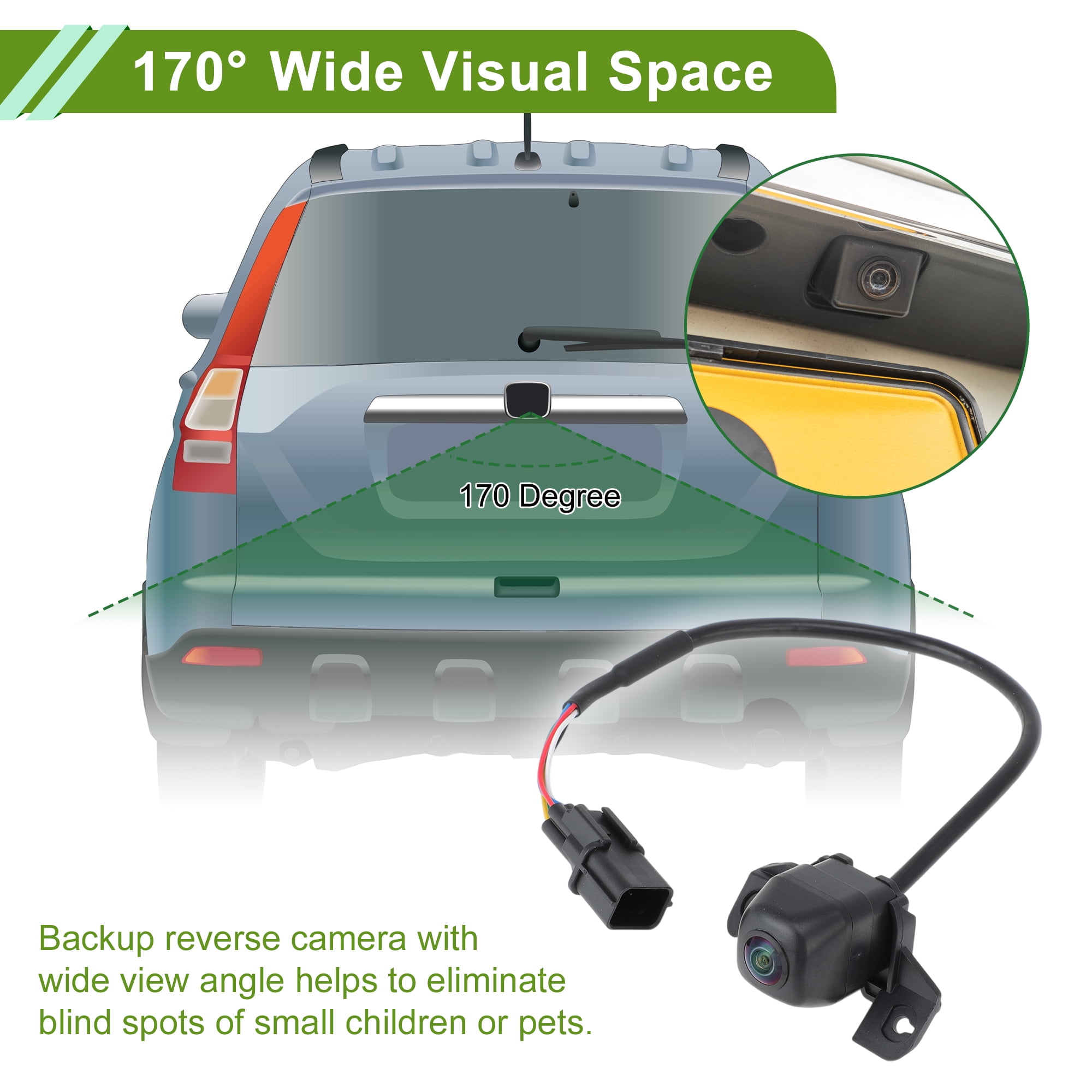 Unique Bargains Car Park Assist Rear View Backup Camera for Hyundai Santa Fe 2021-2023