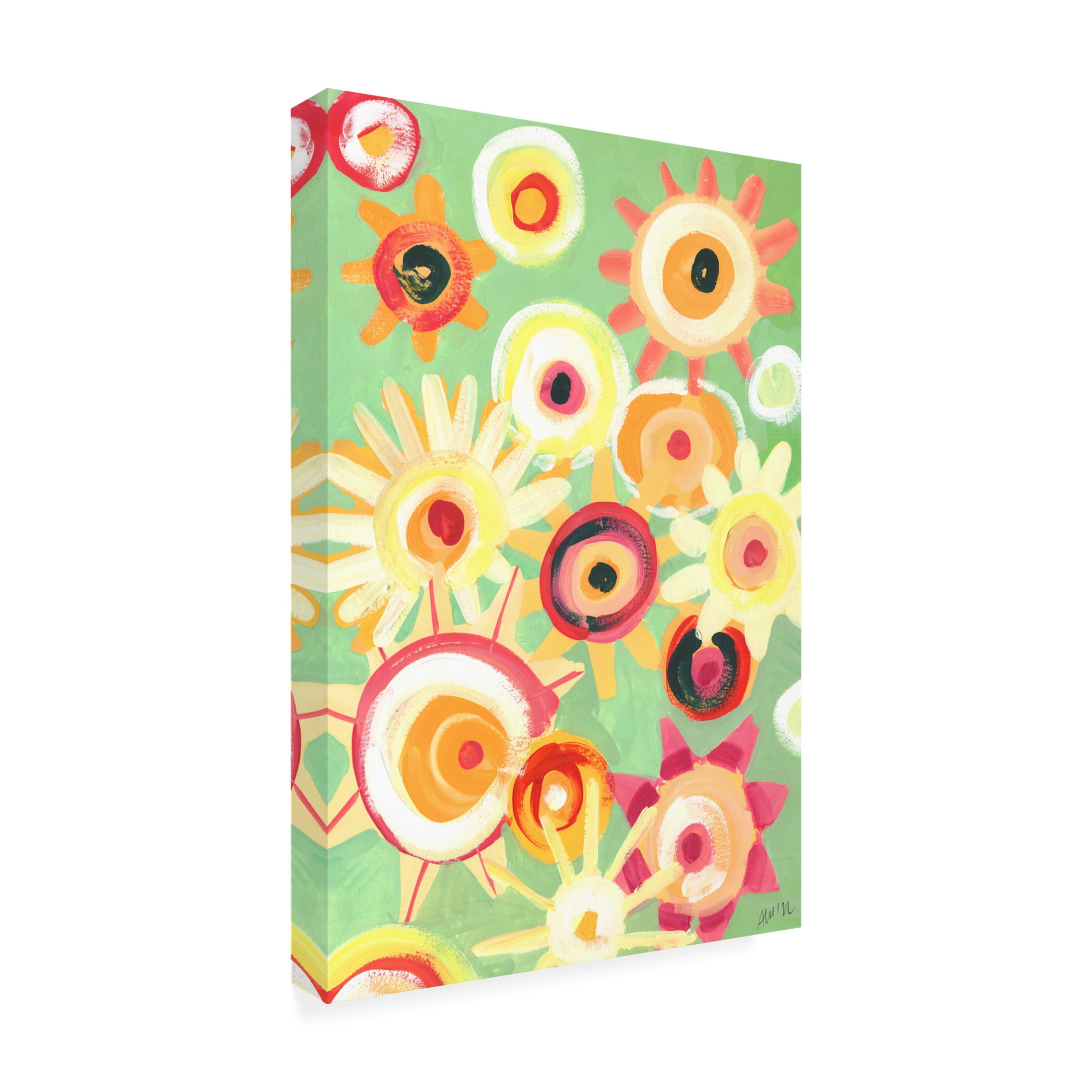 Trademark Fine Art Ania Zwara Sunny Days Canvas Wall Art