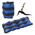 thumbnail image 2 of Pesas Fitness Par De Polainas Tobillos Una 3kg Cada 1 par Belug, Azul, 2 of 5