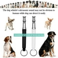 thumbnail image 4 of 2 Pack Dog Whistle - Dog Whistle to Stop Barking Neighbor's Dog & Long Range Recall, Adjustable Ultrasonic Silent Dog Whistle with Lanyard for Training Recall, Professional Obedience (Black &, 4 of 5