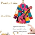 thumbnail image 3 of Parton Home Decor Dolly Christmas Figurine, Country Music Theme Christmas Tree Ornaments Holly Holiday Hanging Xmas Tree Decoration, Style-E, 3 of 5
