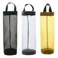 thumbnail image 6 of RKZDSR Bag Holder for Plastic Bags, Grocery Bag Holder, Breathable, Washable, and Hangable Mesh Garbage Bag Organizer for Kitchen Plastic Bag Storage (Yellow), 6 of 6