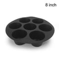 thumbnail image 2 of Matsuzay Freidora de aire, molde para taza de pastel, antiadherente, resistente al calor, 7 cavidades, molde para hornear muffins, reutilizable, lavable, Type7 NO7 Matsuzay HA063565-02, 2 of 6