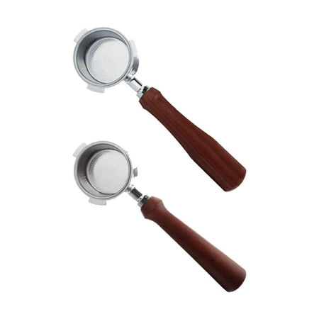 

2x Coffee Portafilter Without Base 51 Mm No Buckle Style and Straight Style