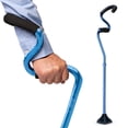 thumbnail image 1 of Bastón StrongArm Comfort + Bastón para caminar ligero, ajustable y autónomo + Estabiliza la muñeca y proporciona soporte y estabilidad adicionales + Agarre ergonómico en el antebrazo + Bastones para h, 1 of 5