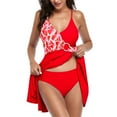 thumbnail image 4 of Bikini con estilo para mujer con almohadilla en el pecho sin soporte de acero Correa cómoda Traje de baño dividido Conjunto de dos piezas para la playa OAVQHLG3B Store  lin121212, 4 of 4