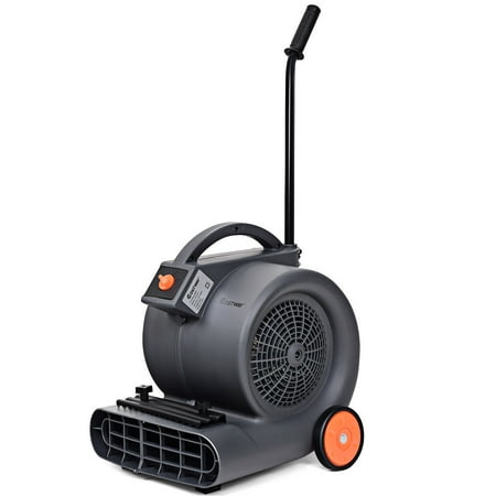 Costway Air Mover Blower Floor Fan 3 Speeds Carpet Dryer ...