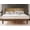 Walnut, variant on RORNS Gazelle Solid Wood Platform Bedframe With Headboard - Queen - Caramel