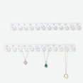 thumbnail image 3 of YAOMOBB Necklace Holder Transparent Jewelry Rack Space saving Necklace Holder with 12 Chain Hooks for Daily Organization, 3 of 5