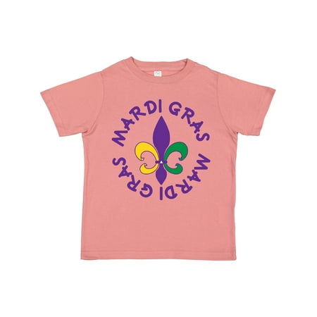 

Inktastic Mardi Gras Holiday Fleur De Lis Gift Toddler Boy or Toddler Girl T-Shirt