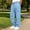 Light Blue, variant on Pink Cargo Pants for Boys Loose Fit Elastic Drawstring Waist Multi Pocket,Size 7-8T