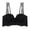 Black, variant on Vedolay Womens Lingerie Women's All-Over Lace Triangle Bralette,Black 75