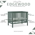 thumbnail image 5 of Dream On Me Edgewood 4-in-1 Convertible Mini Crib, Olive, 5 of 10