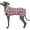 Pink, variant on HQREA Reflective Winter Warm Dog Coat with Leash Hole Fleece Jacket for Italian Greyhound Whippet