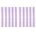 thumbnail image 1 of Lomos de encuadernación bobinas de encuadernación 10Pcs Lomos de encuadernación Espirales Bobinas Peines 30 Agujeros Tira de plástico para hojas sueltas 1/2in Diámetro Fugacal Otros, 1 of 8