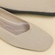 thumbnail image 4 of Zapatos Planos Punto para Mujer Ballet Informales Antideslizantes Transpirables El Y La Oficina (Beige 36), 4 of 9