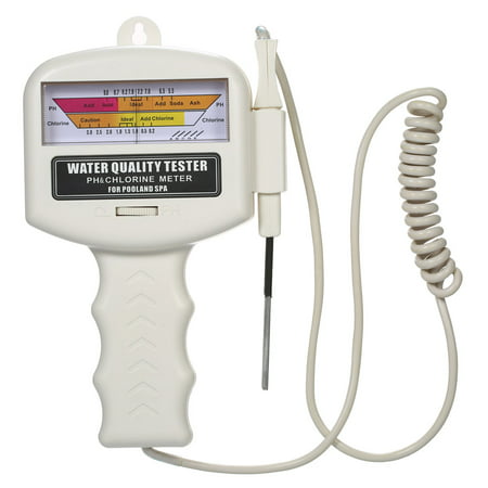 PH Meter Water Quality Tester pH/CL Meter CL2 Chlorine Tester Water Detector for Swimming Pool Spa