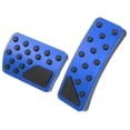thumbnail image 1 of 1 Juego Freno Pedal Cubierta Gas Acelerador Pedal Cubierta para Coche Azul, 1 of 7