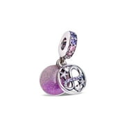 Pandora - Glittering Infinity Hearts & Stars Dangle Charm - 798829C01