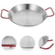 thumbnail image 3 of EeaseMX Sartén de acero inoxidable práctica para freír pollo y espaguetis, utensilio de cocina para casa y restaurante (22 cm), 3 of 7