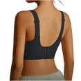 thumbnail image 5 of Bixock Wireless Sports Bras for Women Solid Color Side Coverage Support Underarm Containment for Fitness Activity Wear Bra, 5 of 5